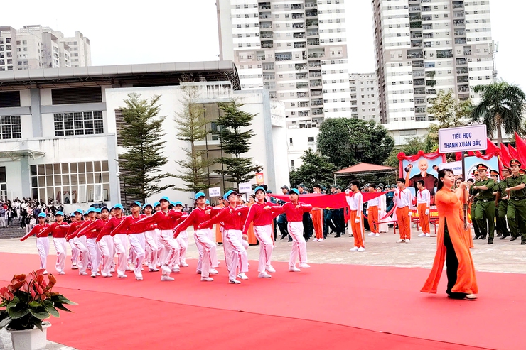 Phường Thanh Xuân: Tổ chức thành công khai mạc Đại hội thể dục thể thao lần thứ I năm 2025- Ảnh 9.