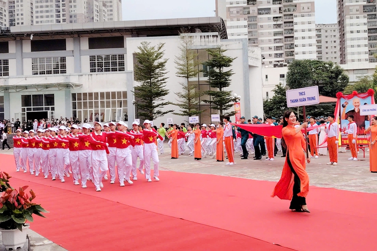 Phường Thanh Xuân: Tổ chức thành công khai mạc Đại hội thể dục thể thao lần thứ I năm 2025- Ảnh 18.