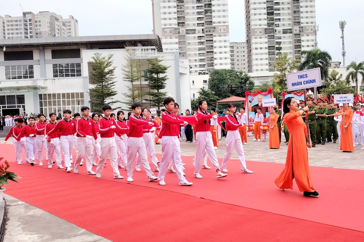 Phường Thanh Xuân: Tổ chức thành công khai mạc Đại hội thể dục thể thao lần thứ I năm 2025- Ảnh 12.