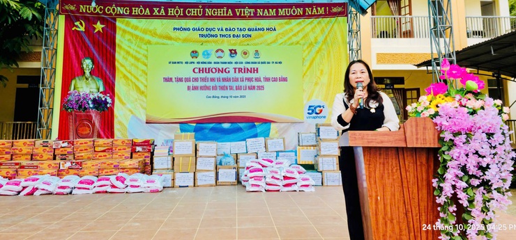 Ấm áp nghĩa tình Quốc Oai hướng về đồng bào vùng lũ Cao Bằng- Ảnh 14.