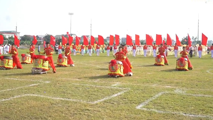 Tưng bừng khai mạc Đại hội Thể dục Thể thao xã Hương Sơn lần thứ I, năm 2025- Ảnh 16.