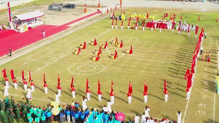 Tưng bừng khai mạc Đại hội Thể dục Thể thao xã Hương Sơn lần thứ I, năm 2025- Ảnh 17.