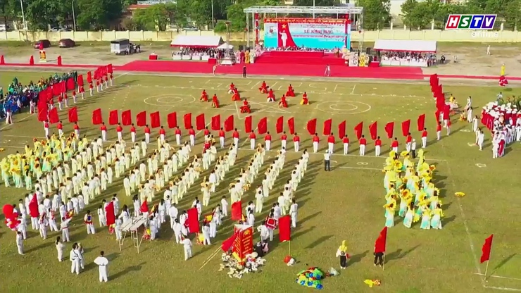 Tưng bừng khai mạc Đại hội Thể dục Thể thao xã Hương Sơn lần thứ I, năm 2025- Ảnh 19.