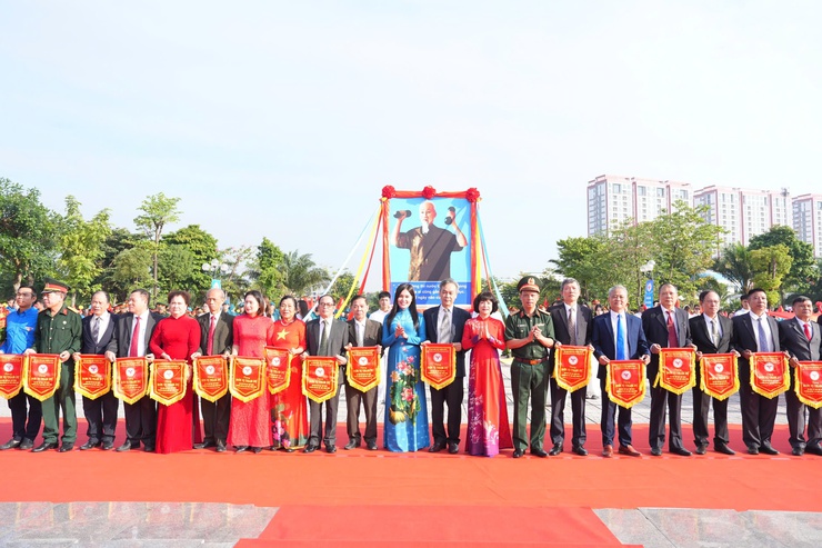 Khai mạc Đại hội thể dục thể thao phường Bồ Đề lần thứ I – năm 2025- Ảnh 1.