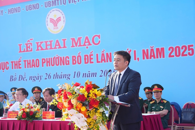 Khai mạc Đại hội thể dục thể thao phường Bồ Đề lần thứ I – năm 2025- Ảnh 13.