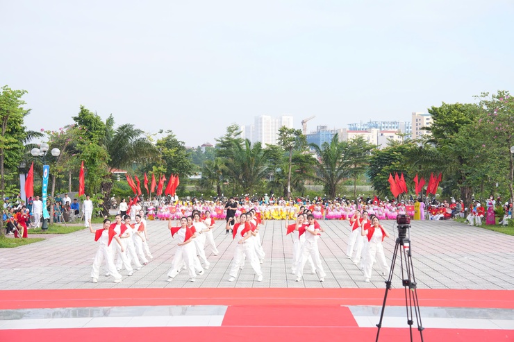 Khai mạc Đại hội thể dục thể thao phường Bồ Đề lần thứ I – năm 2025- Ảnh 22.