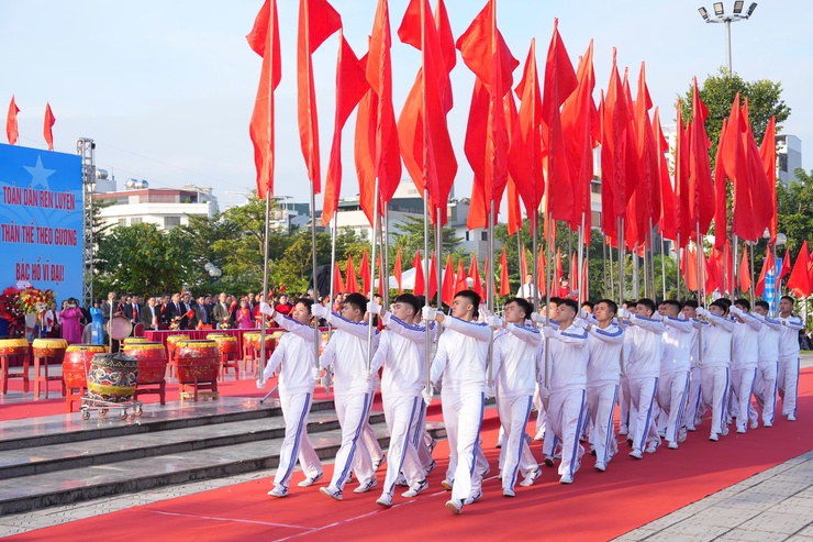 Khai mạc Đại hội thể dục thể thao phường Bồ Đề lần thứ I – năm 2025- Ảnh 2.