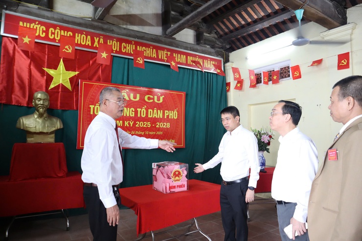 Kết quả bầu cử Tổ trưởng Tổ dân phố phường Từ Liêm 
Nhiệm kỳ 2025 - 2028

- Ảnh 5.