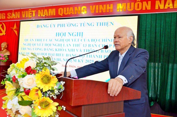 Đảng ủy Phường Tùng Thiện thông báo nhanh kết quả Đại hội Đảng bộ thành phố Hà Nội lần thứ XVIII, nhiệm kỳ 2025 – 2030- Ảnh 2.