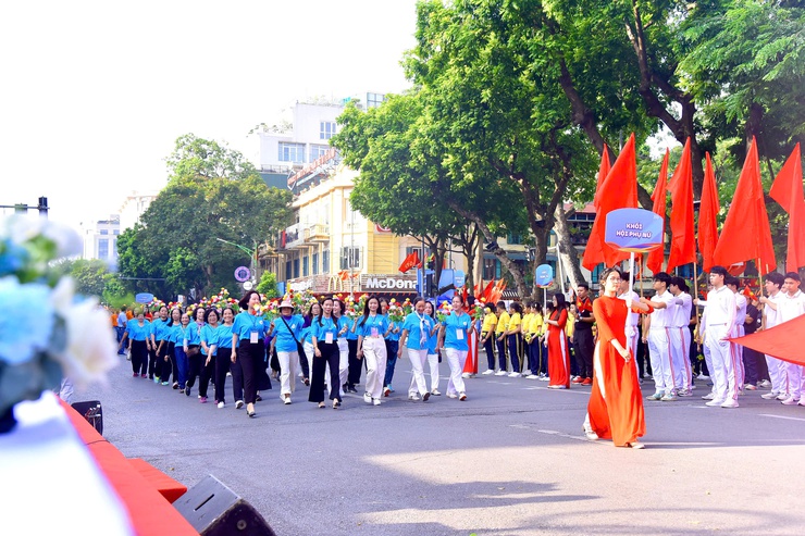 Lễ khai mạc Đại hội Thể dục Thể thao phường Hoàn Kiếm lần thứ I năm 2025- Ảnh 10.