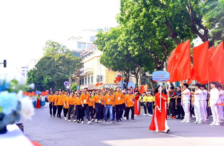 Lễ khai mạc Đại hội Thể dục Thể thao phường Hoàn Kiếm lần thứ I năm 2025- Ảnh 11.