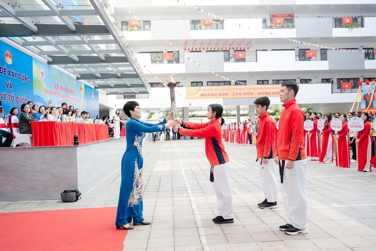 PHƯỜNG KIM LIÊN KHAI MẠC ĐẠI HỘI THỂ DỤC THỂ THAO LẦN THỨ I NĂM 2025- Ảnh 28.
