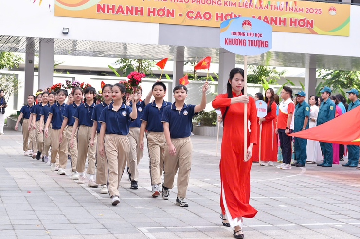 PHƯỜNG KIM LIÊN KHAI MẠC ĐẠI HỘI THỂ DỤC THỂ THAO LẦN THỨ I NĂM 2025- Ảnh 19.