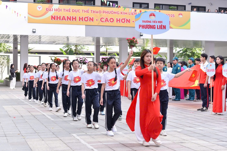 PHƯỜNG KIM LIÊN KHAI MẠC ĐẠI HỘI THỂ DỤC THỂ THAO LẦN THỨ I NĂM 2025- Ảnh 18.