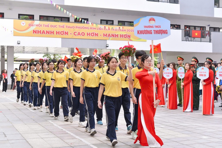 PHƯỜNG KIM LIÊN KHAI MẠC ĐẠI HỘI THỂ DỤC THỂ THAO LẦN THỨ I NĂM 2025- Ảnh 22.