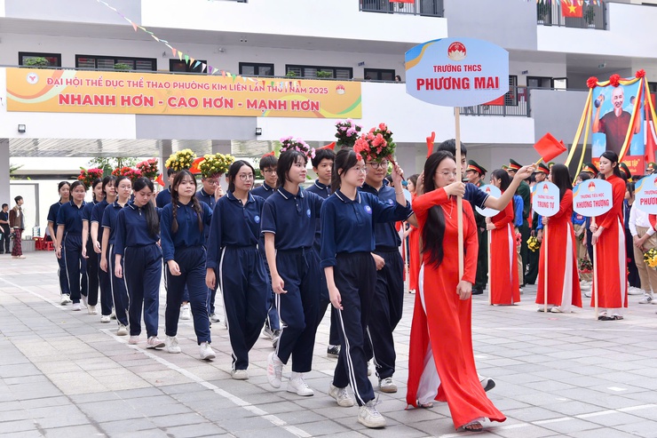 PHƯỜNG KIM LIÊN KHAI MẠC ĐẠI HỘI THỂ DỤC THỂ THAO LẦN THỨ I NĂM 2025- Ảnh 23.