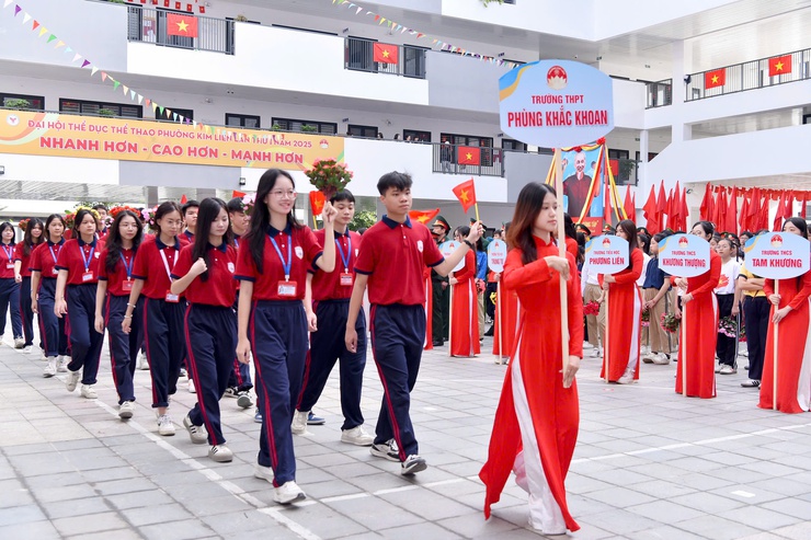 PHƯỜNG KIM LIÊN KHAI MẠC ĐẠI HỘI THỂ DỤC THỂ THAO LẦN THỨ I NĂM 2025- Ảnh 25.