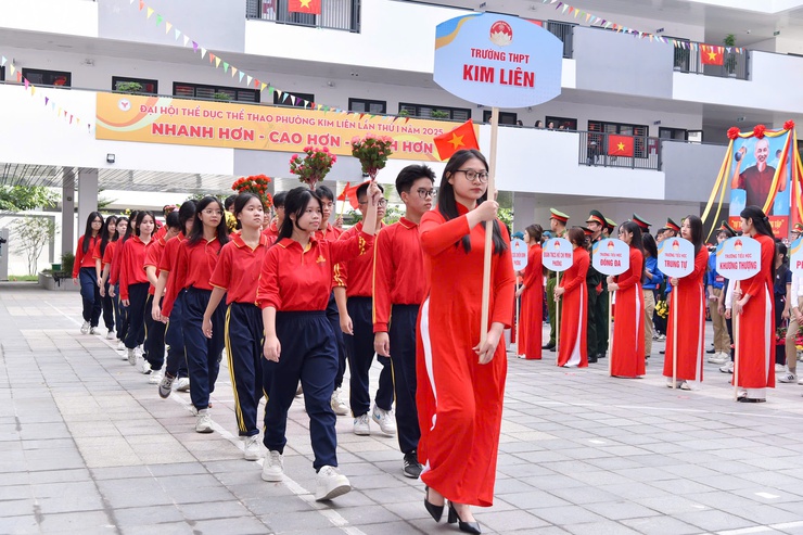 PHƯỜNG KIM LIÊN KHAI MẠC ĐẠI HỘI THỂ DỤC THỂ THAO LẦN THỨ I NĂM 2025- Ảnh 24.