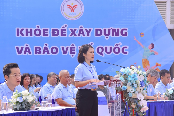 Lễ khai mạc Đại hội Thể dục Thể thao phường Hoàn Kiếm lần thứ I năm 2025- Ảnh 4.