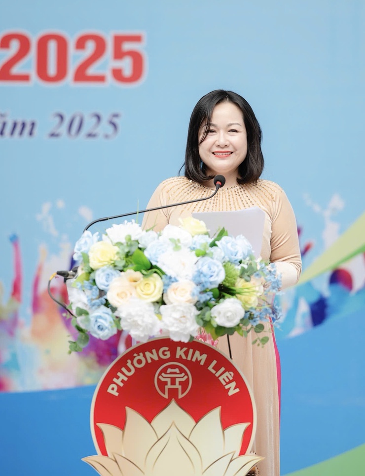 PHƯỜNG KIM LIÊN KHAI MẠC ĐẠI HỘI THỂ DỤC THỂ THAO LẦN THỨ I NĂM 2025- Ảnh 4.