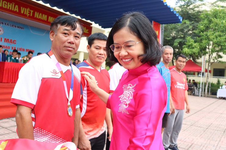 Đại hội Thể dục thể thao xã Liên Minh lần thứ I năm 2025 thành công tốt đẹp- Ảnh 7.