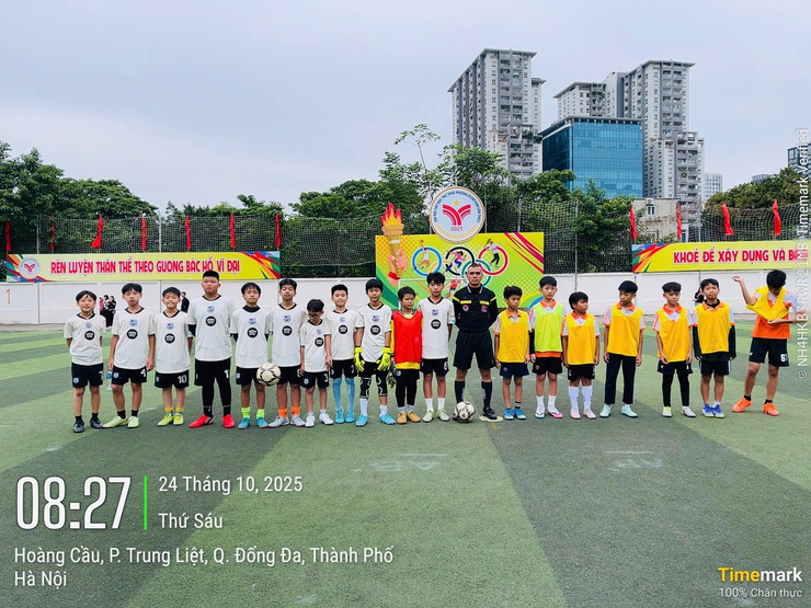 Giải các môn thể thao học sinh trong chương trình Đại hội Thể dục thể thao phường Đống Đa lần thứ I - năm 2025- Ảnh 1.