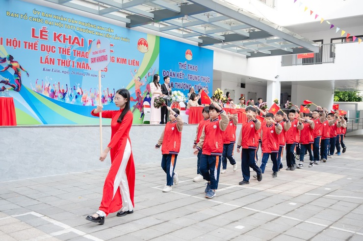 PHƯỜNG KIM LIÊN KHAI MẠC ĐẠI HỘI THỂ DỤC THỂ THAO LẦN THỨ I NĂM 2025- Ảnh 20.
