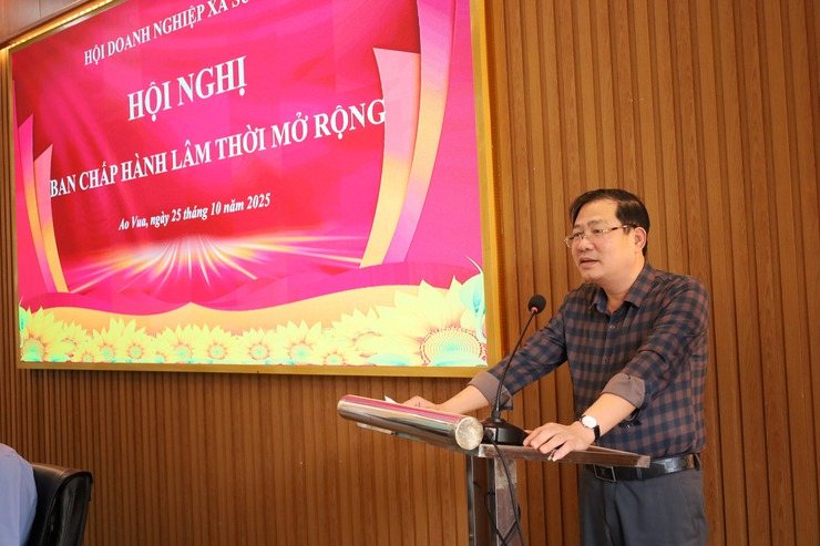 Hội nghị Ban Chấp hành mở rộng nhằm chuẩn bị các nội dung cho Đại hội Hội Doanh nghiệp xã Suối Hai lần thứ Nhất- Ảnh 2.