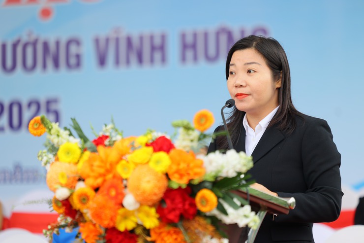 PHƯỜNG VĨNH HƯNG TỔ CHỨC THÀNH CÔNG LỄ KHAI MẠC ĐẠI HỘI THỂ DỤC THỂ THAO LẦN THỨ I NĂM 2025- Ảnh 4.