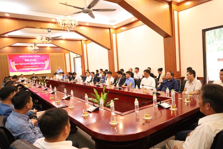 Hội nghị Ban Chấp hành mở rộng nhằm chuẩn bị các nội dung cho Đại hội Hội Doanh nghiệp xã Suối Hai lần thứ Nhất- Ảnh 1.