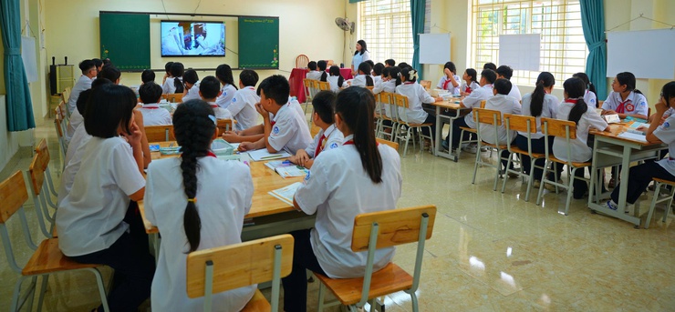 Hội thi Giáo viên dạy giỏi cấp THCS Thành phố cụm số 16- Ảnh 3.