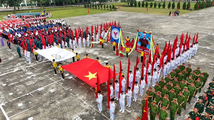 Những hình ảnh ấn tượng tại Lễ khai mạc Đại hội TDTT xã Quang Minh lần thứ I, năm 2025- Ảnh 142.