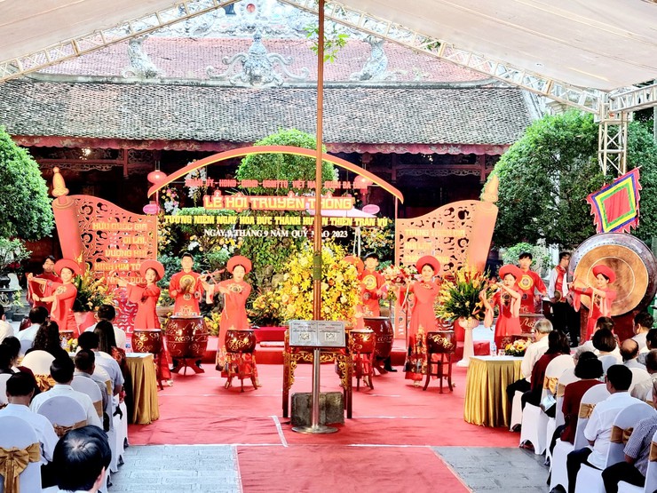 THÔNG BÁO: TỔ CHỨC LỄ HỘI TƯỞNG NIỆM NGÀY HÓA ĐỨC THÁNH HUYỀN THIÊN TRẤN VŨ TẠI ĐỀN QUÁN THÁNH NĂM 2025- Ảnh 1.