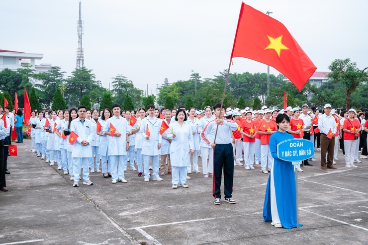 Những hình ảnh ấn tượng tại Lễ khai mạc Đại hội TDTT xã Quang Minh lần thứ I, năm 2025- Ảnh 6.