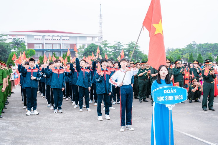 Những hình ảnh ấn tượng tại Lễ khai mạc Đại hội TDTT xã Quang Minh lần thứ I, năm 2025- Ảnh 13.
