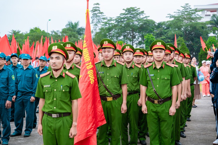 Những hình ảnh ấn tượng tại Lễ khai mạc Đại hội TDTT xã Quang Minh lần thứ I, năm 2025- Ảnh 15.