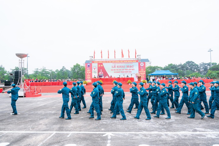 Những hình ảnh ấn tượng tại Lễ khai mạc Đại hội TDTT xã Quang Minh lần thứ I, năm 2025- Ảnh 27.