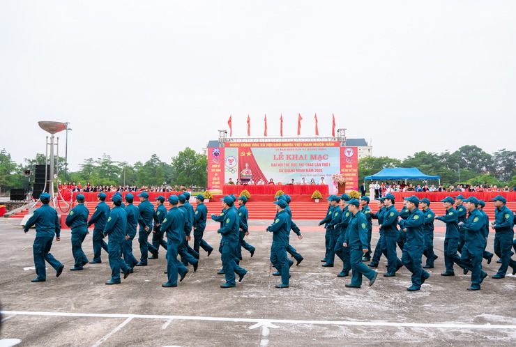 Những hình ảnh ấn tượng tại Lễ khai mạc Đại hội TDTT xã Quang Minh lần thứ I, năm 2025- Ảnh 28.