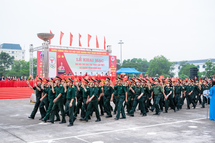 Những hình ảnh ấn tượng tại Lễ khai mạc Đại hội TDTT xã Quang Minh lần thứ I, năm 2025- Ảnh 39.