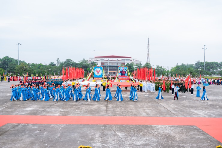 Những hình ảnh ấn tượng tại Lễ khai mạc Đại hội TDTT xã Quang Minh lần thứ I, năm 2025- Ảnh 46.