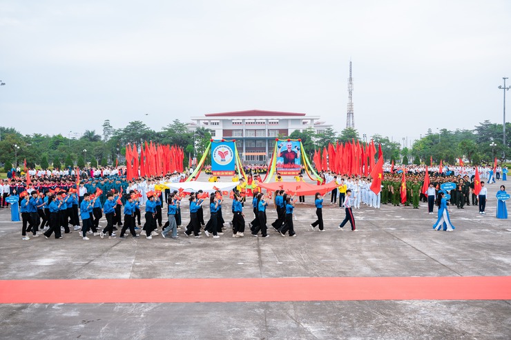 Những hình ảnh ấn tượng tại Lễ khai mạc Đại hội TDTT xã Quang Minh lần thứ I, năm 2025- Ảnh 49.