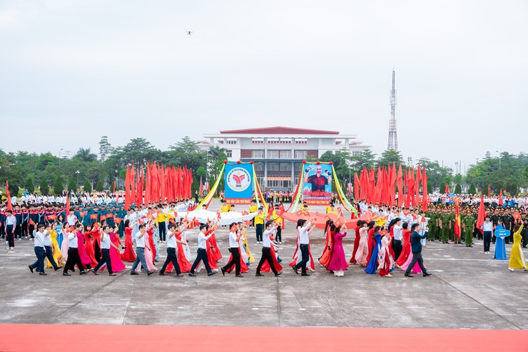Những hình ảnh ấn tượng tại Lễ khai mạc Đại hội TDTT xã Quang Minh lần thứ I, năm 2025- Ảnh 53.