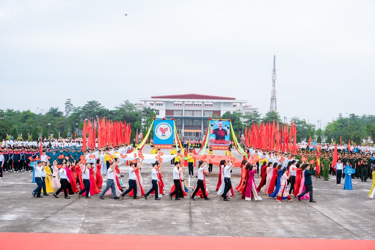 Những hình ảnh ấn tượng tại Lễ khai mạc Đại hội TDTT xã Quang Minh lần thứ I, năm 2025- Ảnh 54.