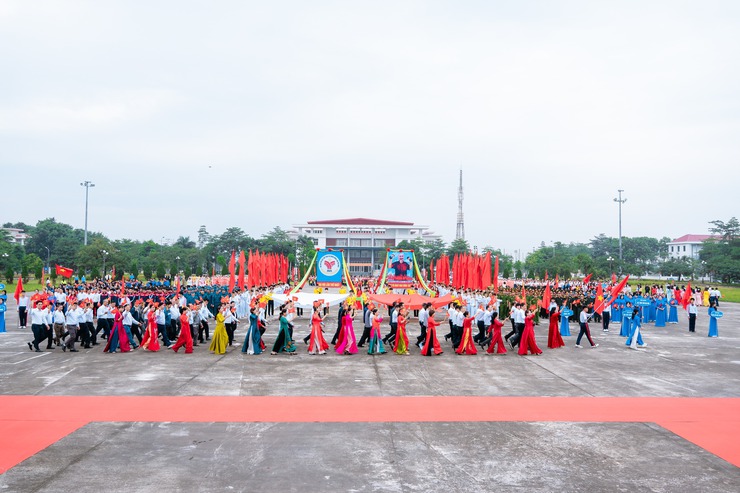 Những hình ảnh ấn tượng tại Lễ khai mạc Đại hội TDTT xã Quang Minh lần thứ I, năm 2025- Ảnh 57.