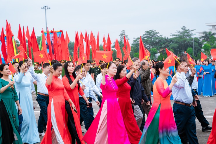 Những hình ảnh ấn tượng tại Lễ khai mạc Đại hội TDTT xã Quang Minh lần thứ I, năm 2025- Ảnh 59.