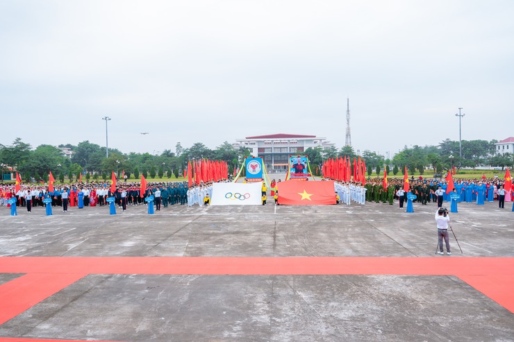 Những hình ảnh ấn tượng tại Lễ khai mạc Đại hội TDTT xã Quang Minh lần thứ I, năm 2025- Ảnh 76.