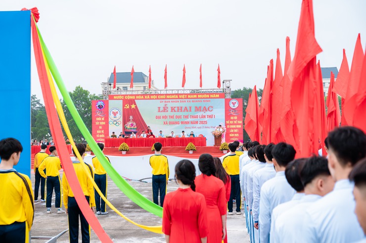 Những hình ảnh ấn tượng tại Lễ khai mạc Đại hội TDTT xã Quang Minh lần thứ I, năm 2025- Ảnh 84.