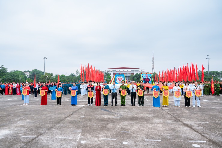 Những hình ảnh ấn tượng tại Lễ khai mạc Đại hội TDTT xã Quang Minh lần thứ I, năm 2025- Ảnh 89.