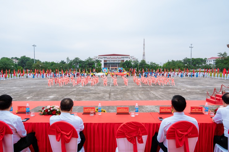 Những hình ảnh ấn tượng tại Lễ khai mạc Đại hội TDTT xã Quang Minh lần thứ I, năm 2025- Ảnh 116.