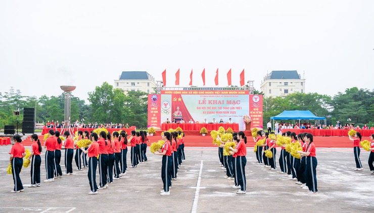 Những hình ảnh ấn tượng tại Lễ khai mạc Đại hội TDTT xã Quang Minh lần thứ I, năm 2025- Ảnh 125.